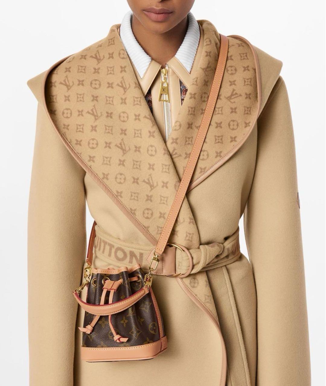 LOUIS VUITTON Коричневая кожаная сумка через плечо, фото 2