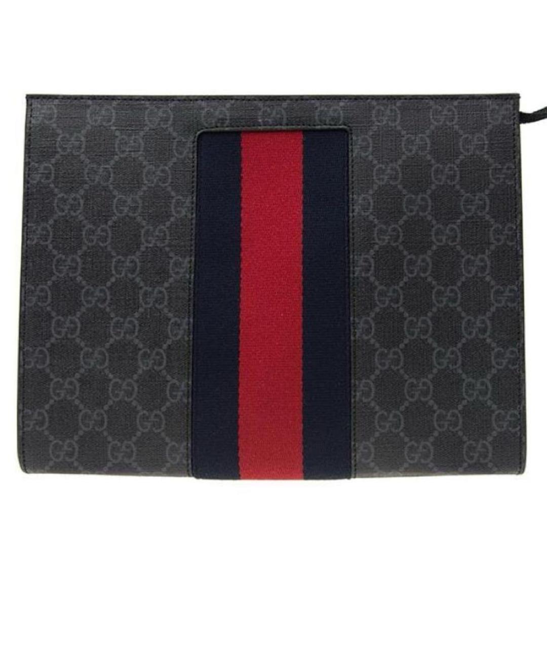 GUCCI Черная папка для документов, фото 4