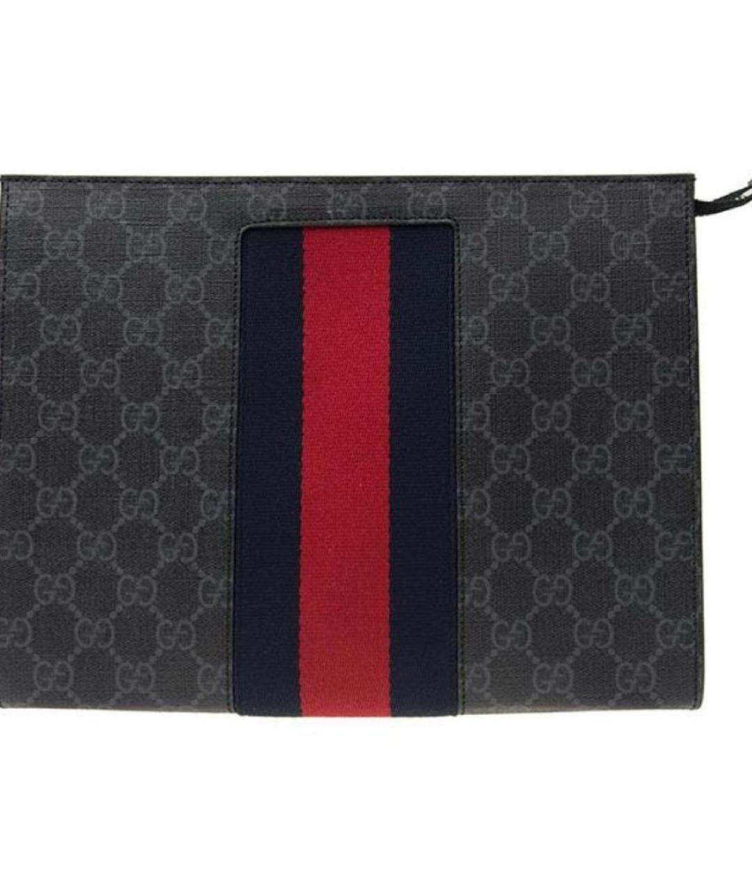 GUCCI Черная папка для документов, фото 3