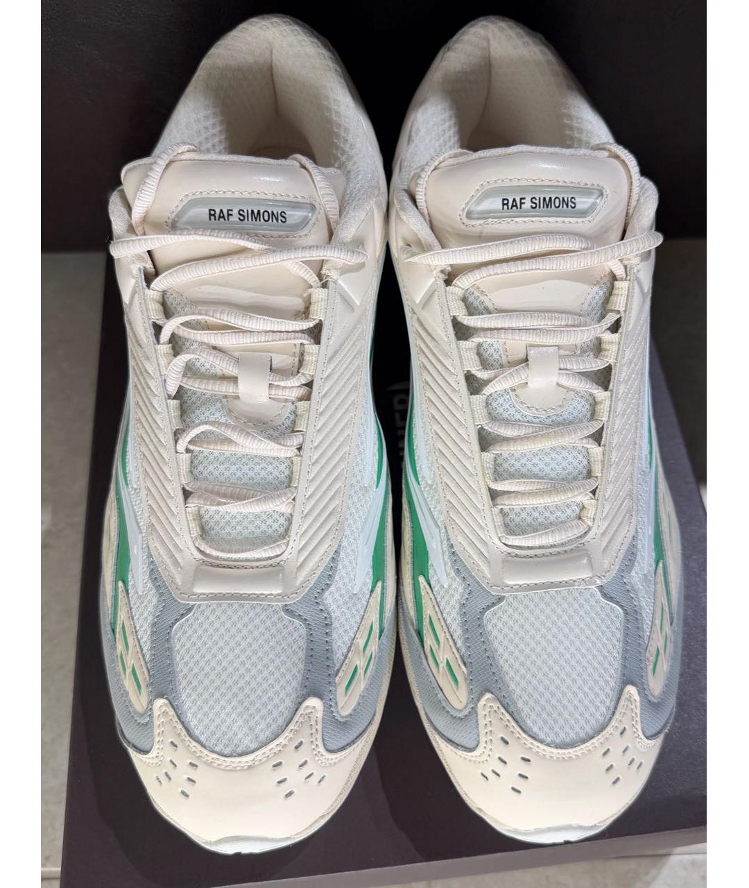 RAF SIMONS Бежевые низкие кроссовки / кеды, фото 2