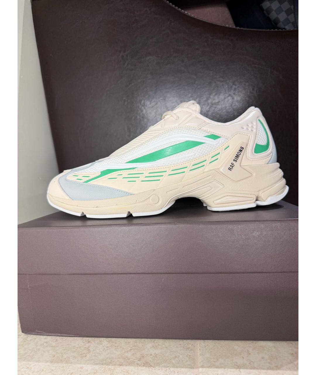 RAF SIMONS Бежевые низкие кроссовки / кеды, фото 6