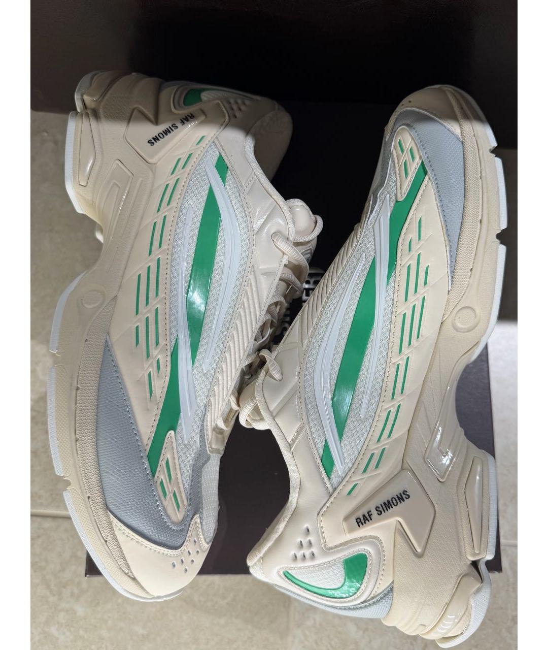 RAF SIMONS Бежевые низкие кроссовки / кеды, фото 3