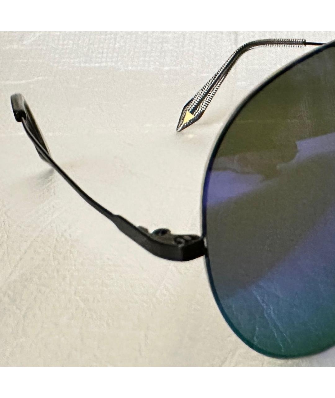 VICTORIA BECKHAM Фиолетовые металлические солнцезащитные очки, фото 3