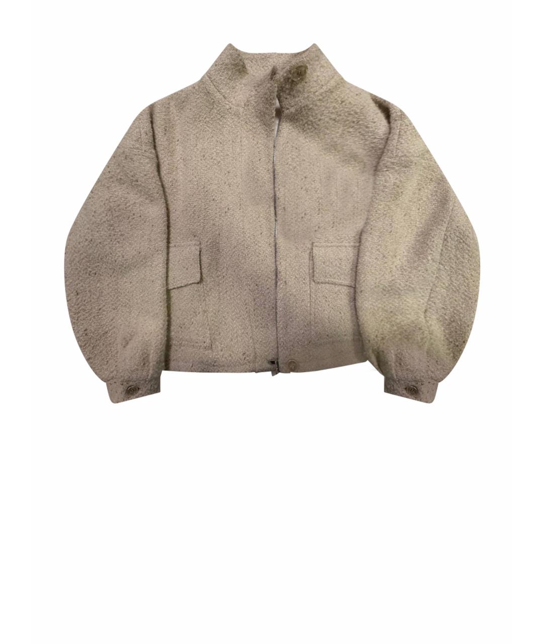 KITON Бежевая кашемировая куртка, фото 1