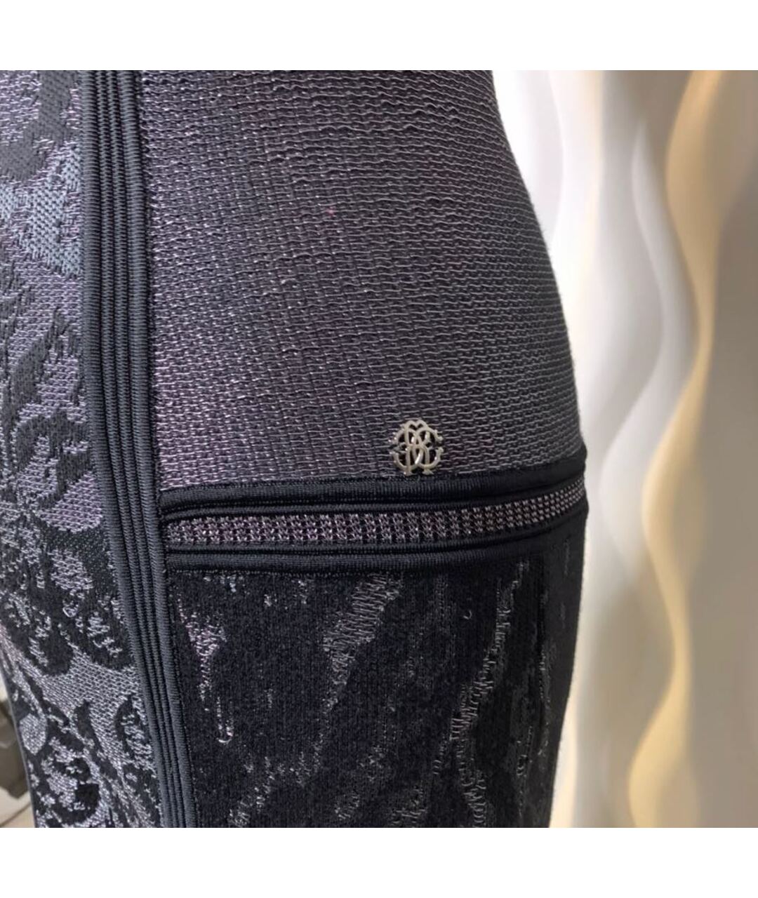 ROBERTO CAVALLI Черное коктейльное платье, фото 5