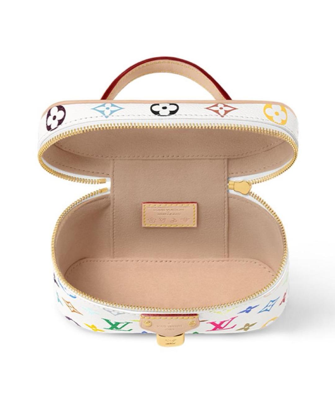 LOUIS VUITTON Белая сумка с короткими ручками, фото 5