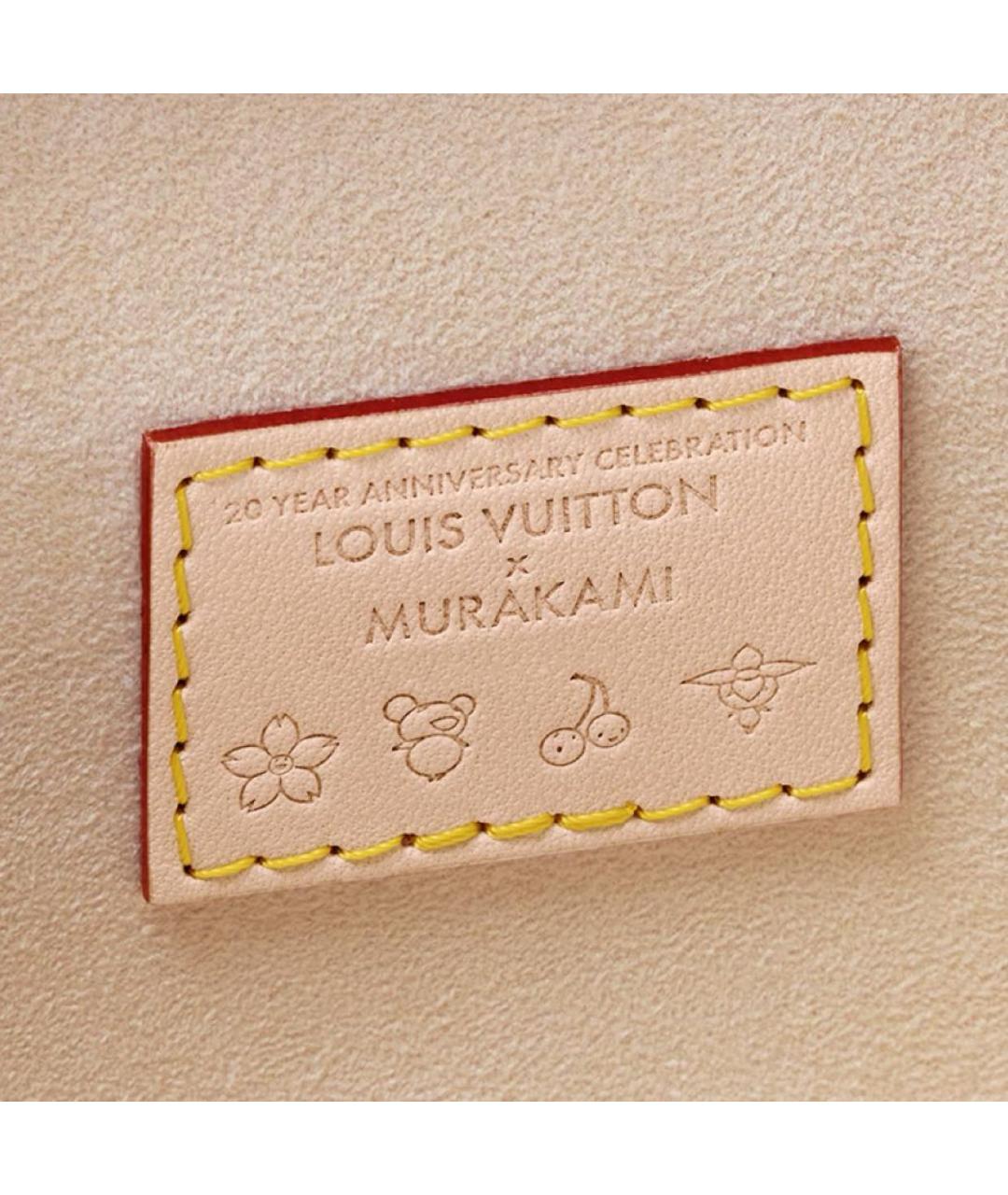 LOUIS VUITTON Белая сумка с короткими ручками, фото 6