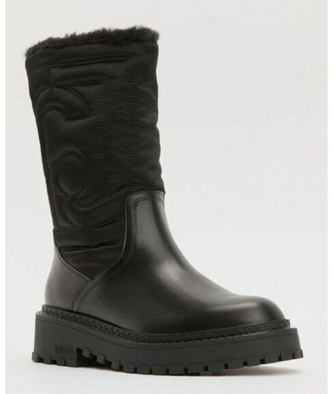 LIU JO Черные сапоги, фото 2