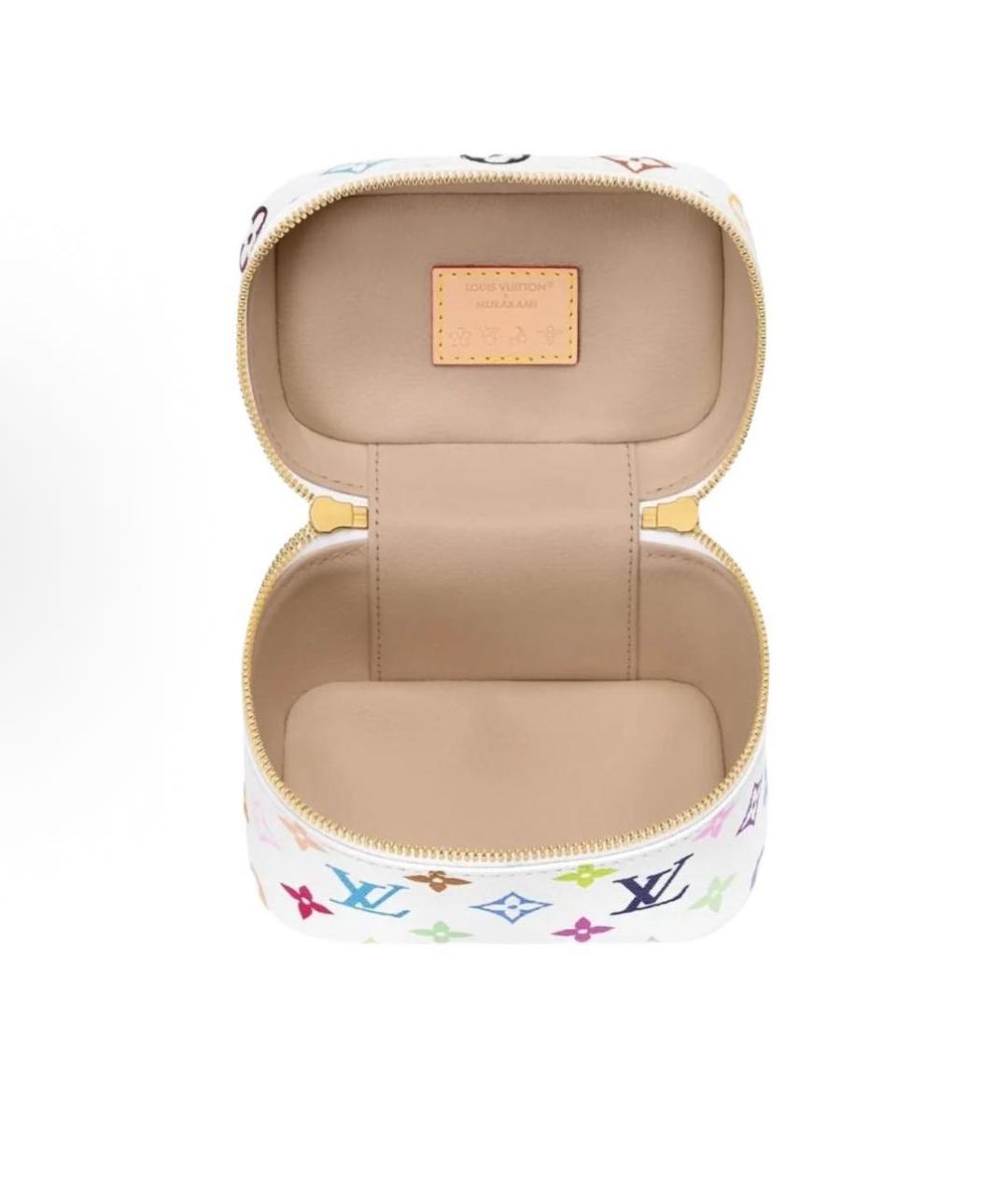 LOUIS VUITTON Белая косметичка, фото 2
