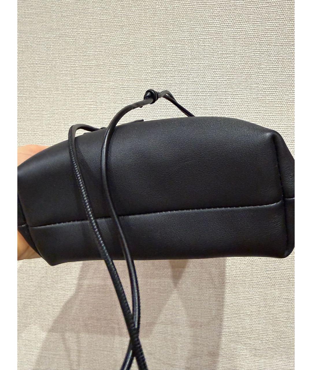 LOEWE Черная кожаная сумка через плечо, фото 5