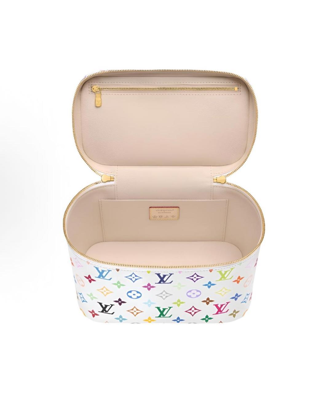 LOUIS VUITTON Белая косметичка, фото 2