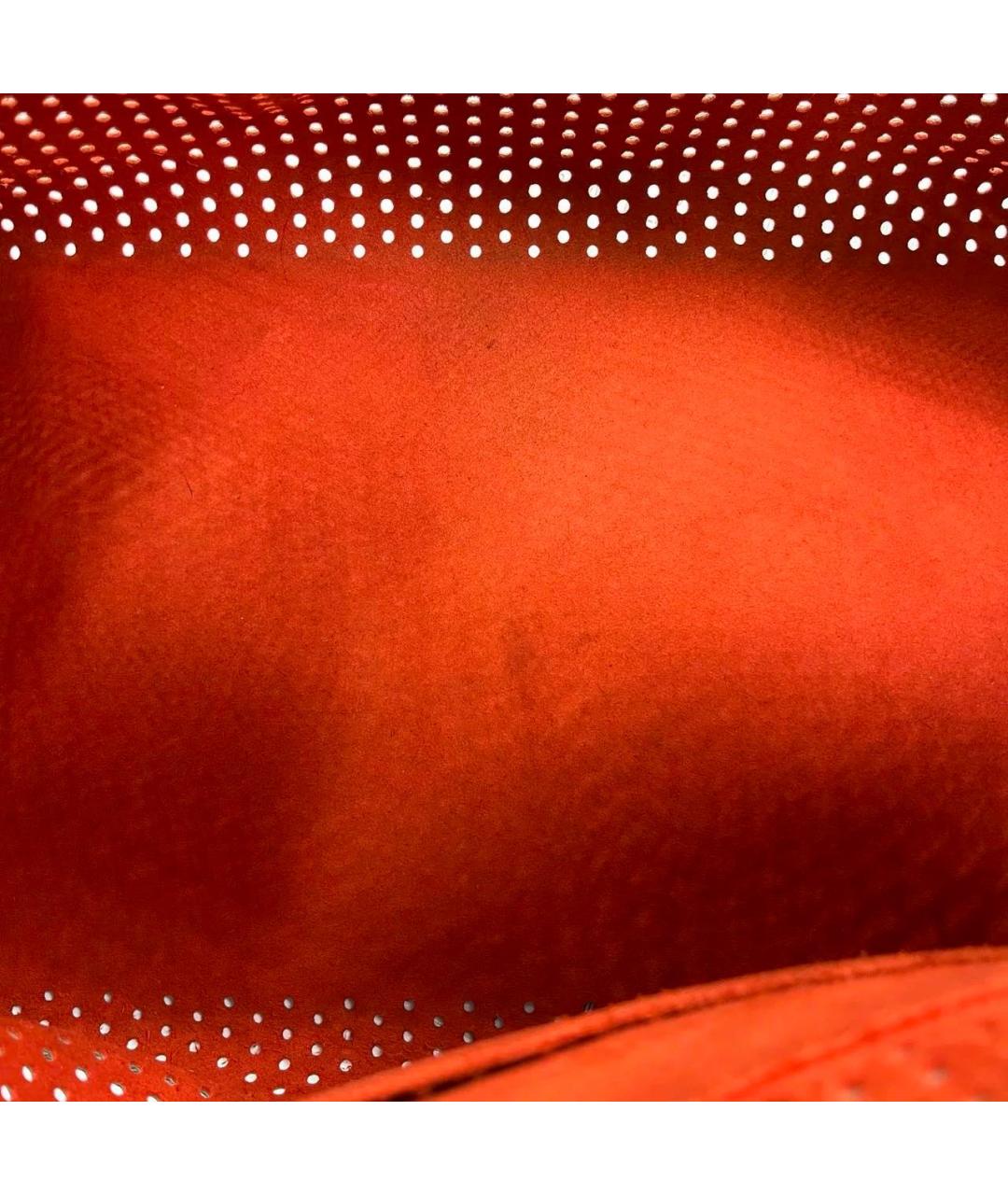 LOUIS VUITTON Коричневая кожаная сумка с короткими ручками, фото 8