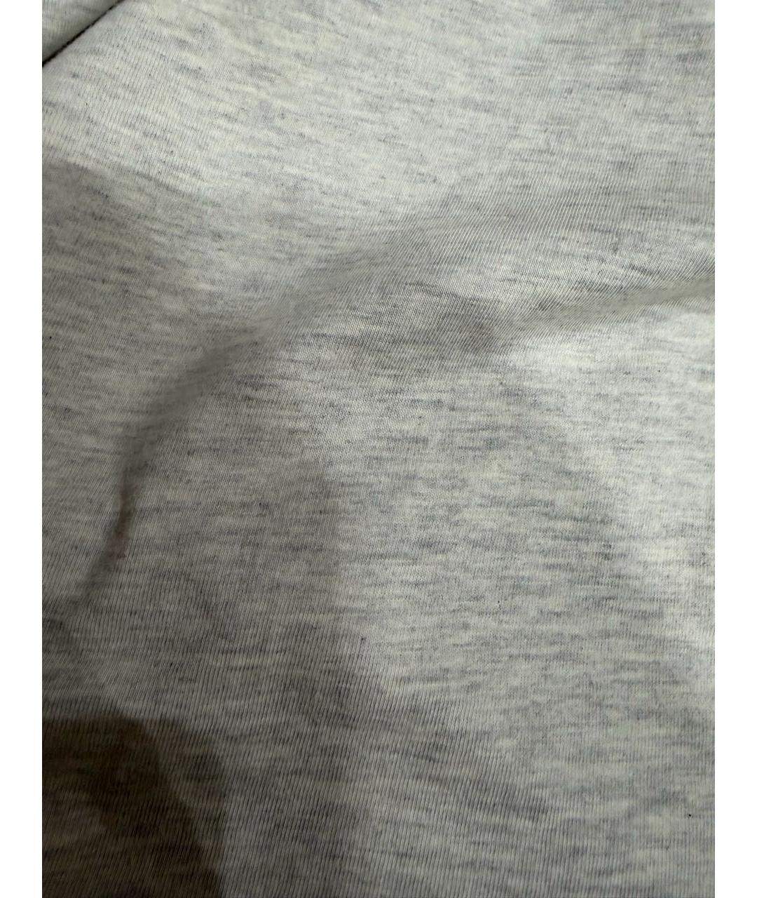 FEAR OF GOD ESSENTIALS Серая хлопковая футболка, фото 4