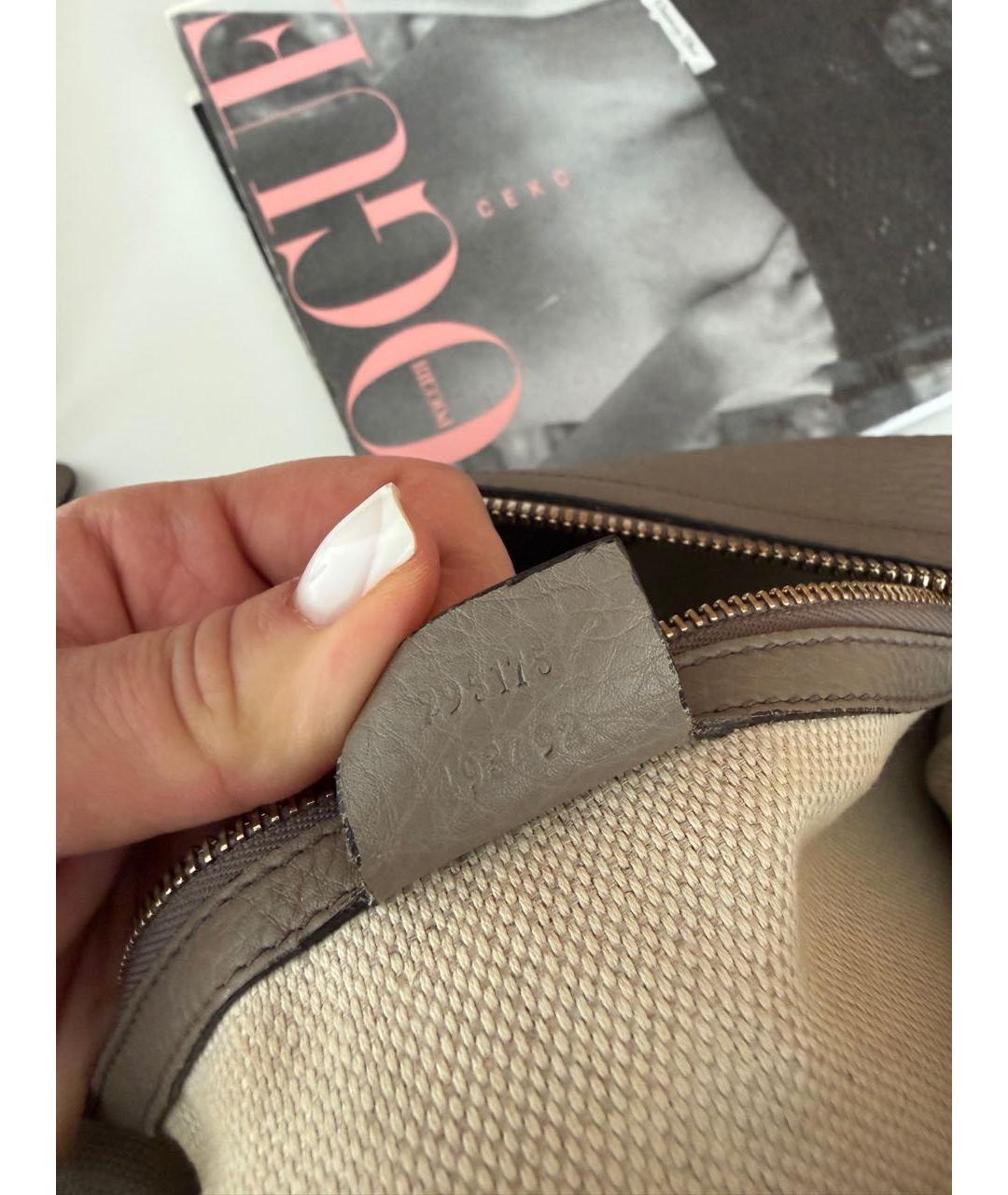 GUCCI Кожаная сумка через плечо, фото 8