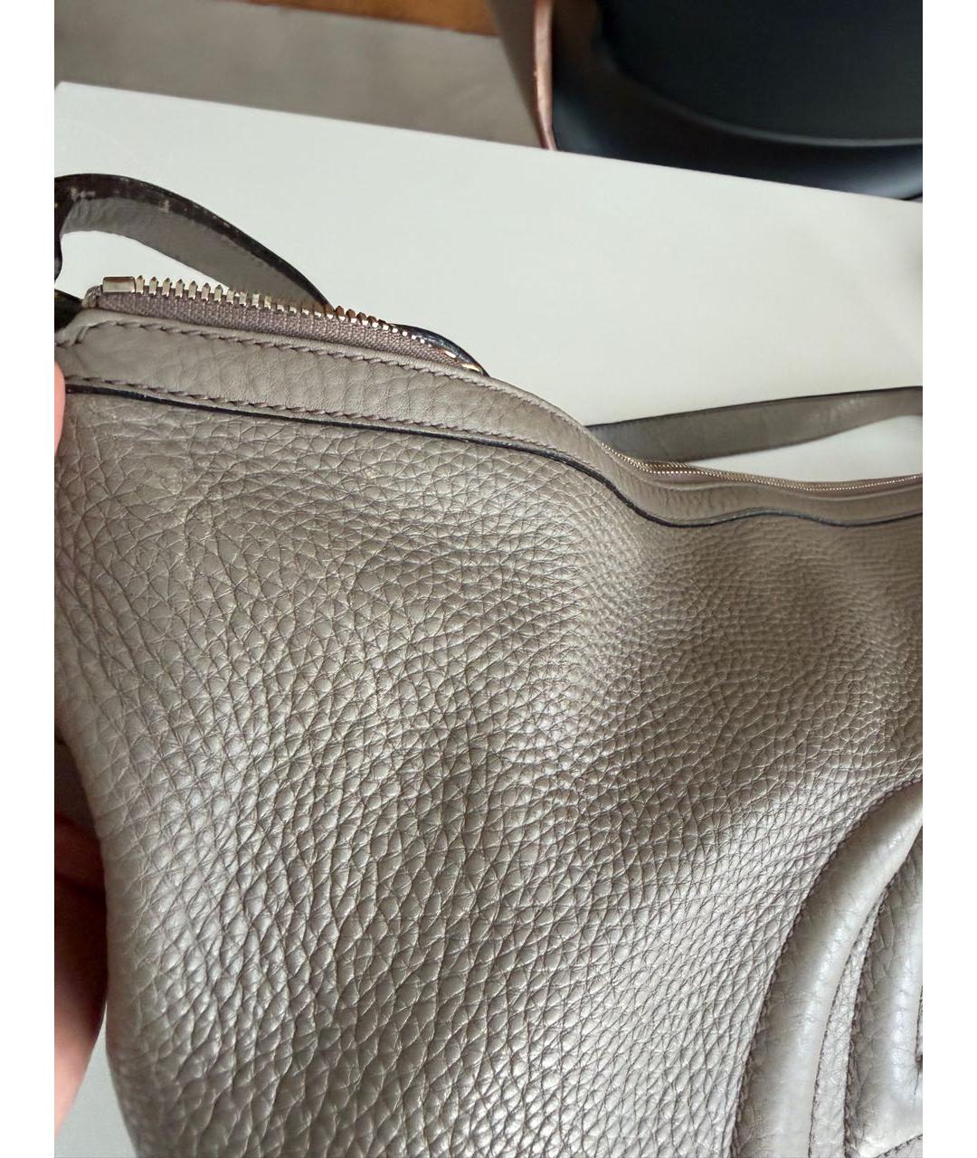 GUCCI Кожаная сумка через плечо, фото 6