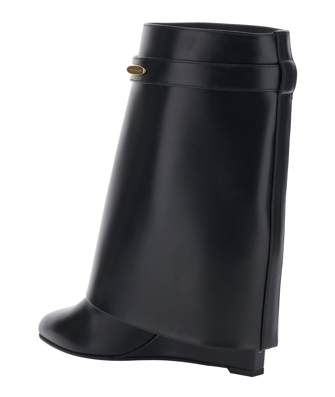 GIVENCHY Черные кожаные ботильоны, фото 3