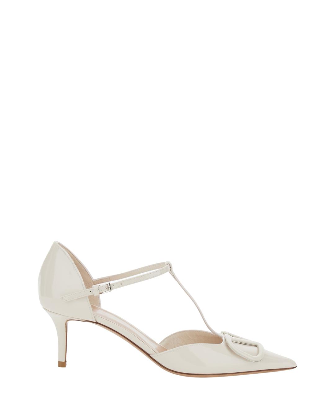 VALENTINO Белые кожаные туфли, фото 1