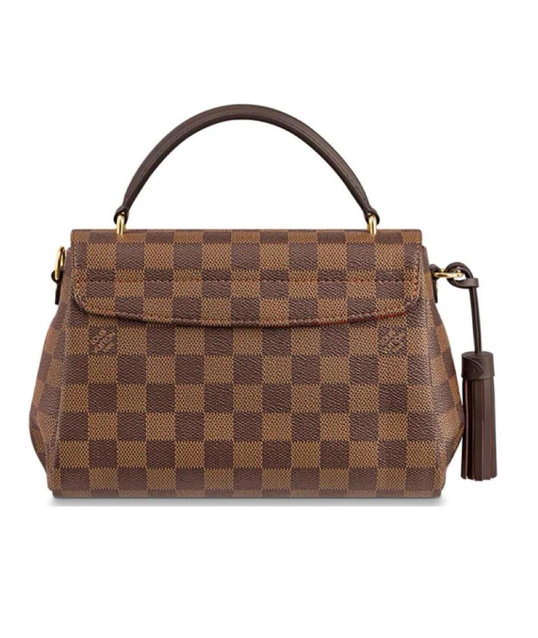 LOUIS VUITTON Коричневая сумка с короткими ручками, фото 5