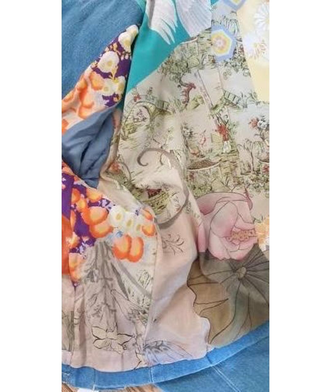 GUCCI Голубой деним жакет/пиджак, фото 4