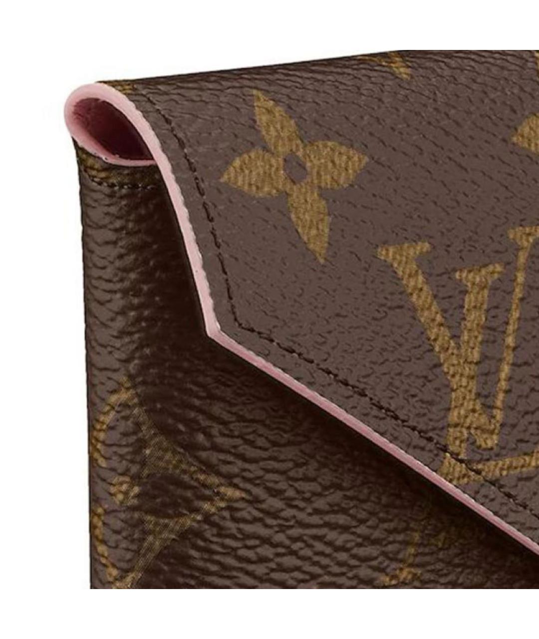LOUIS VUITTON Коричневая косметичка, фото 5