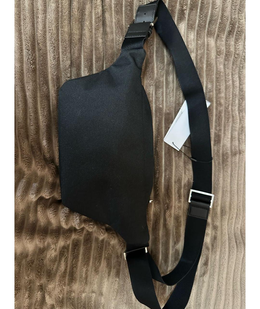 CALVIN KLEIN Черная поясная сумка, фото 5