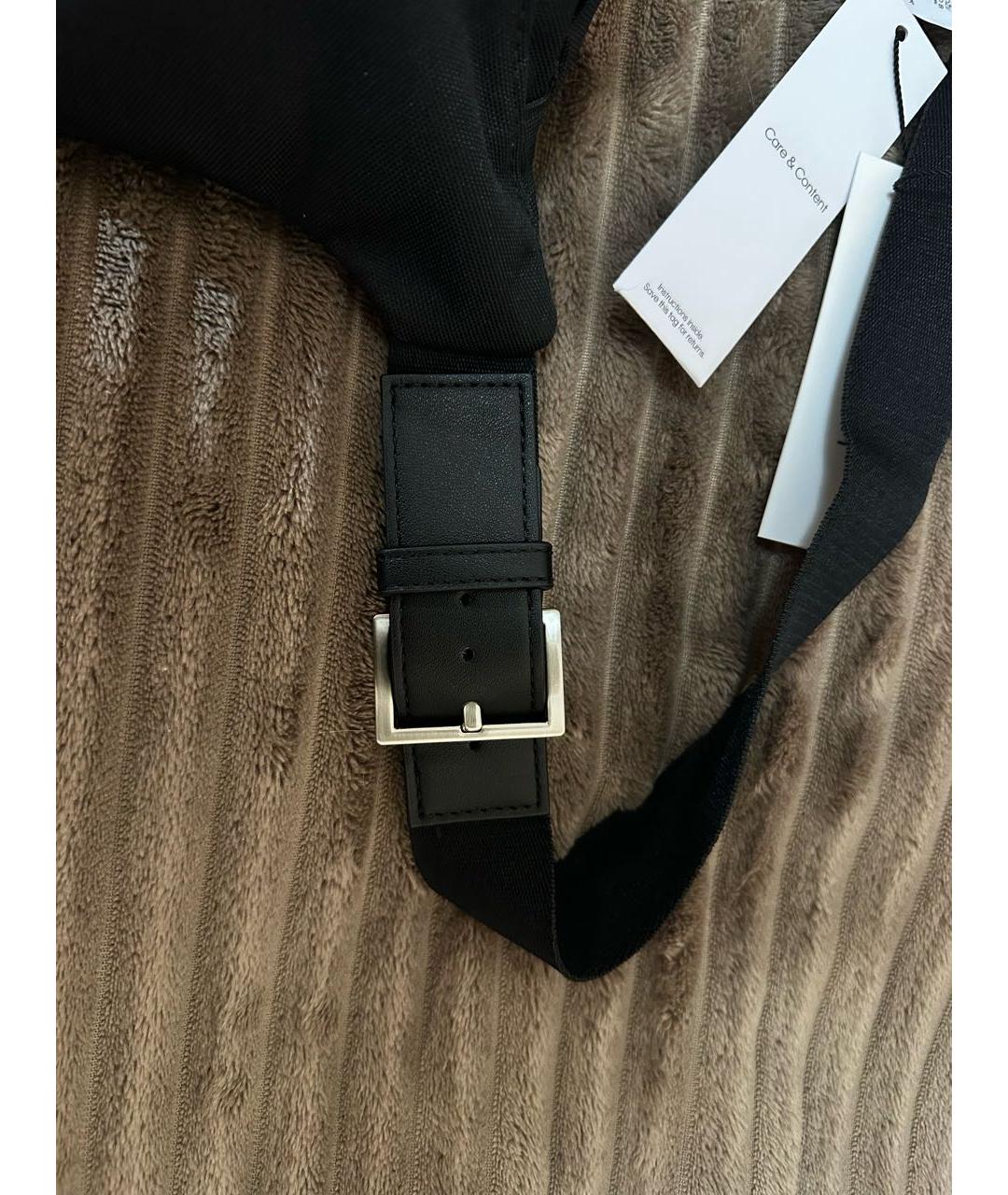 CALVIN KLEIN Черная поясная сумка, фото 3