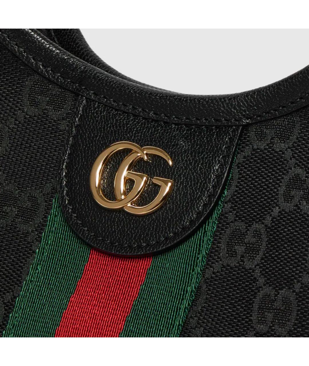 GUCCI Черная сумка тоут, фото 4