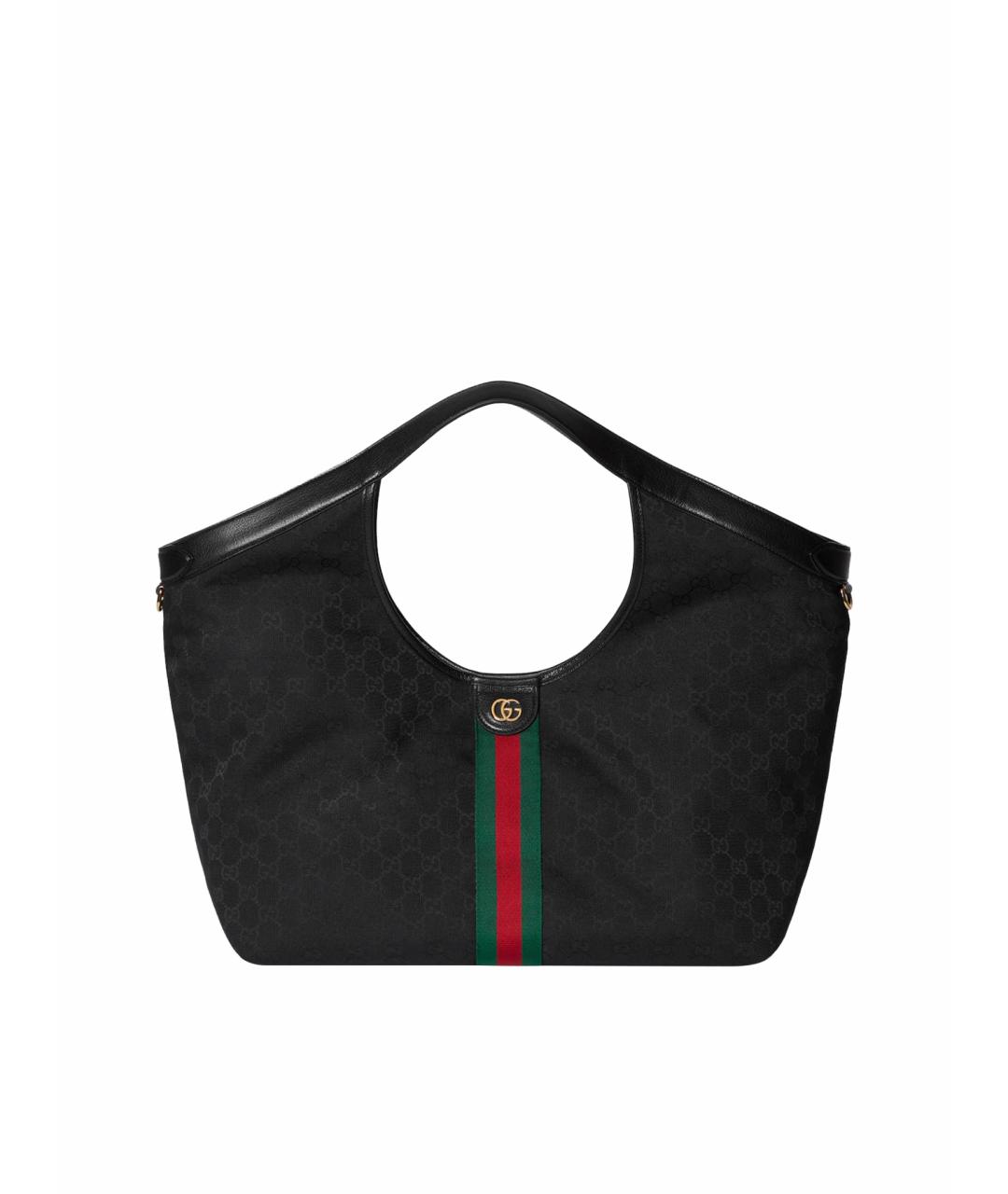 GUCCI Черная сумка тоут, фото 1