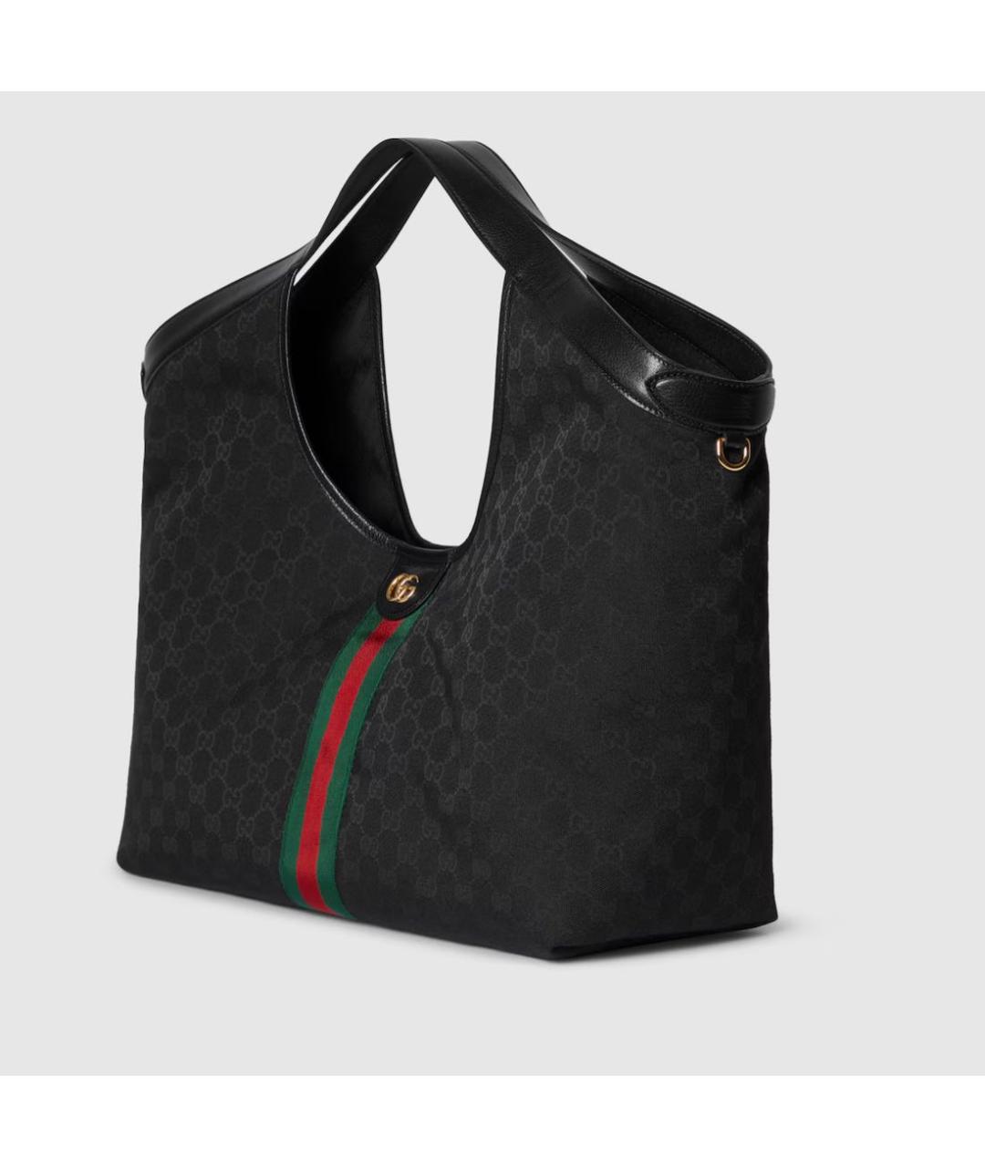 GUCCI Черная сумка тоут, фото 2
