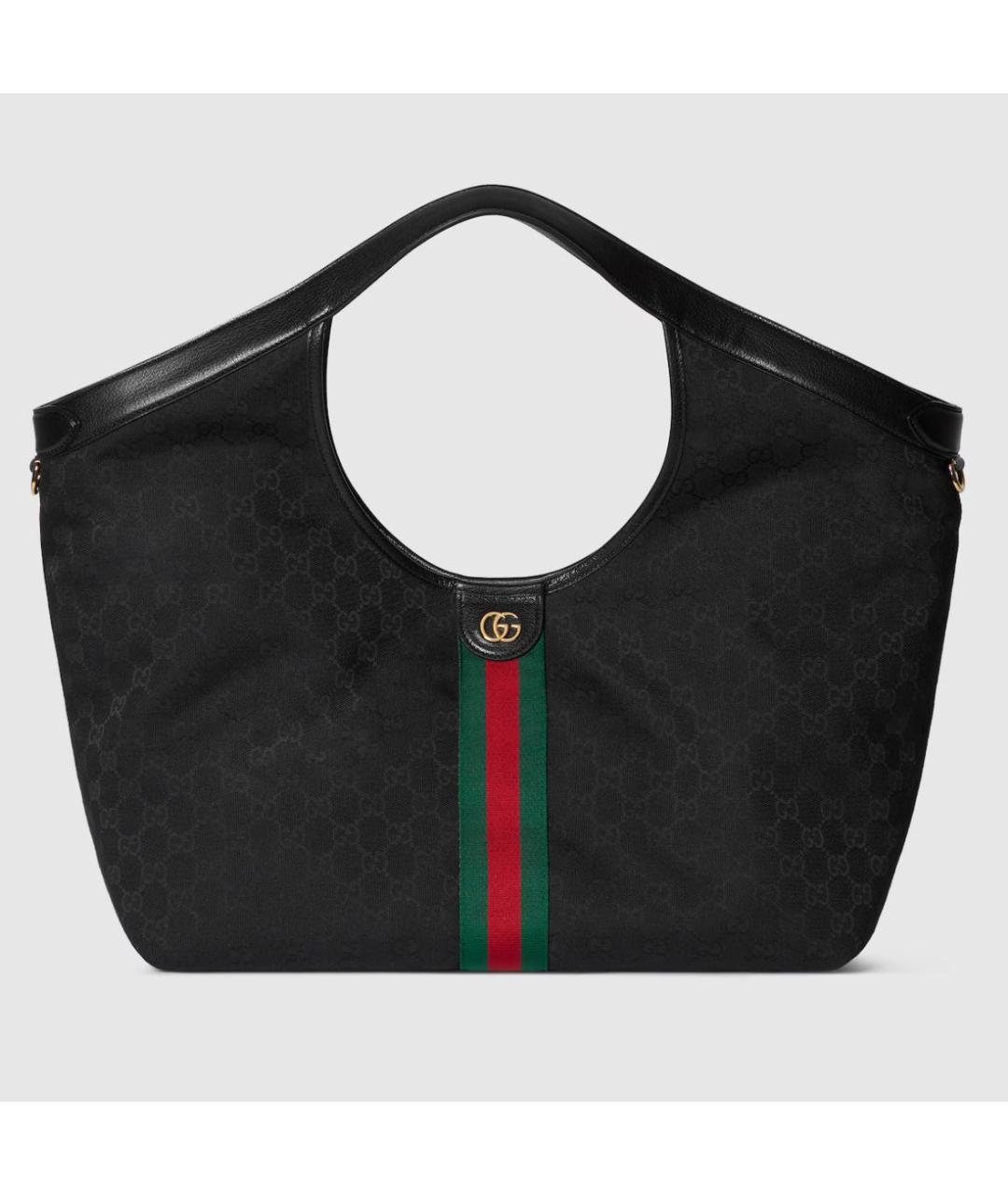 GUCCI Черная сумка тоут, фото 5