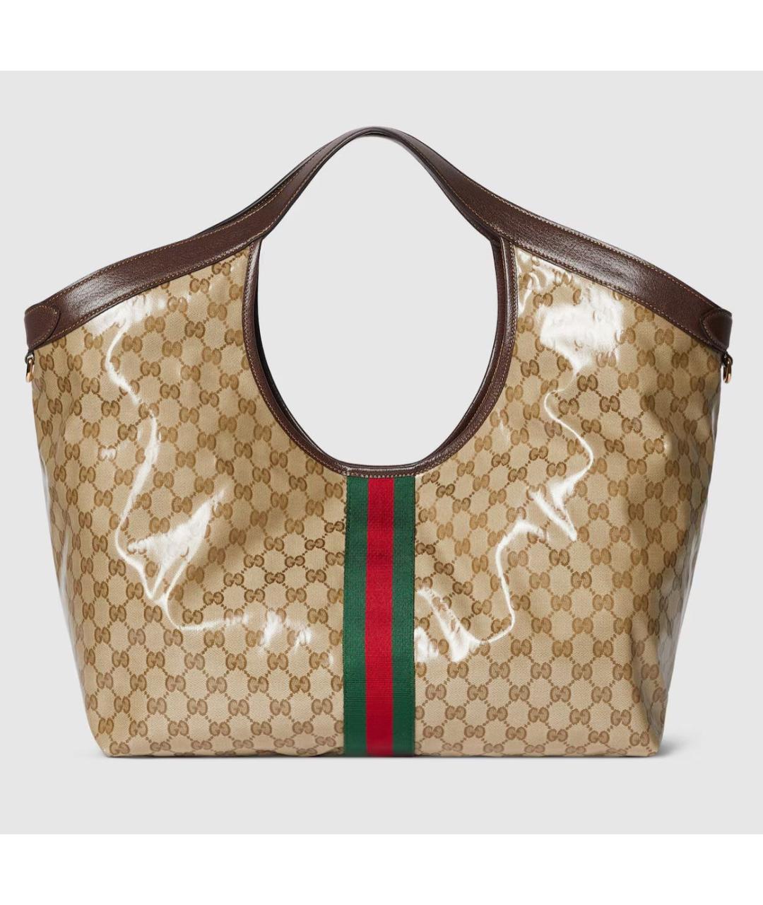 GUCCI Бежевая сумка тоут, фото 4