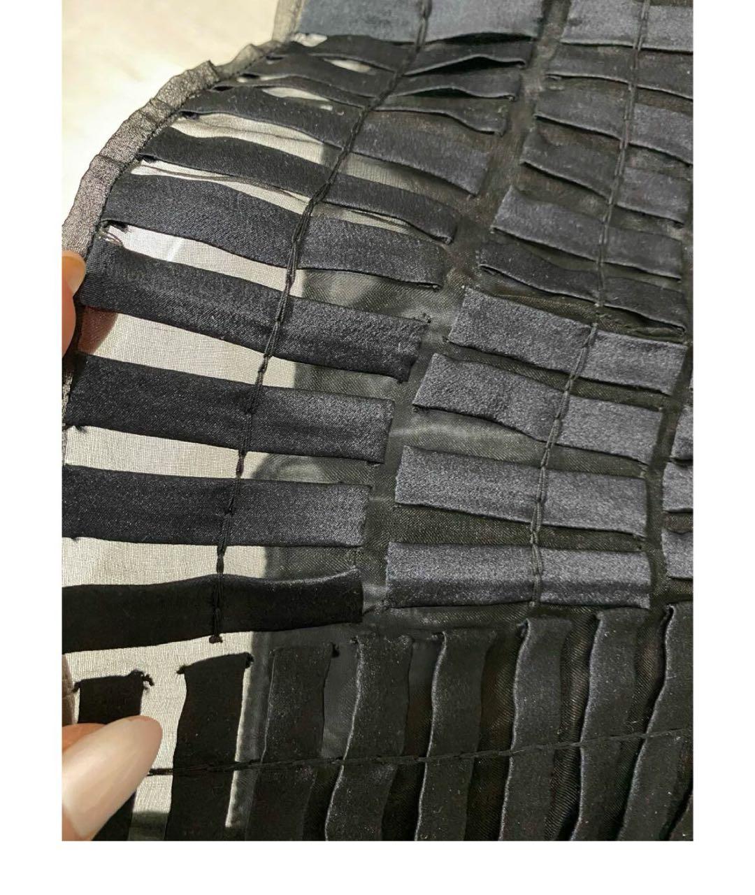 JOHN RICHMOND Черный шелковый корсет, фото 6