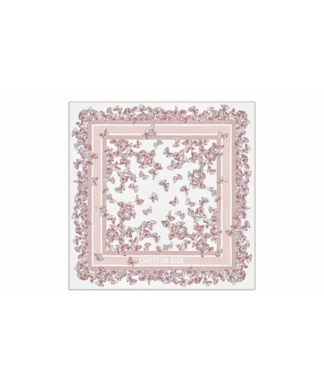 CHRISTIAN DIOR Розовый платок, фото 4