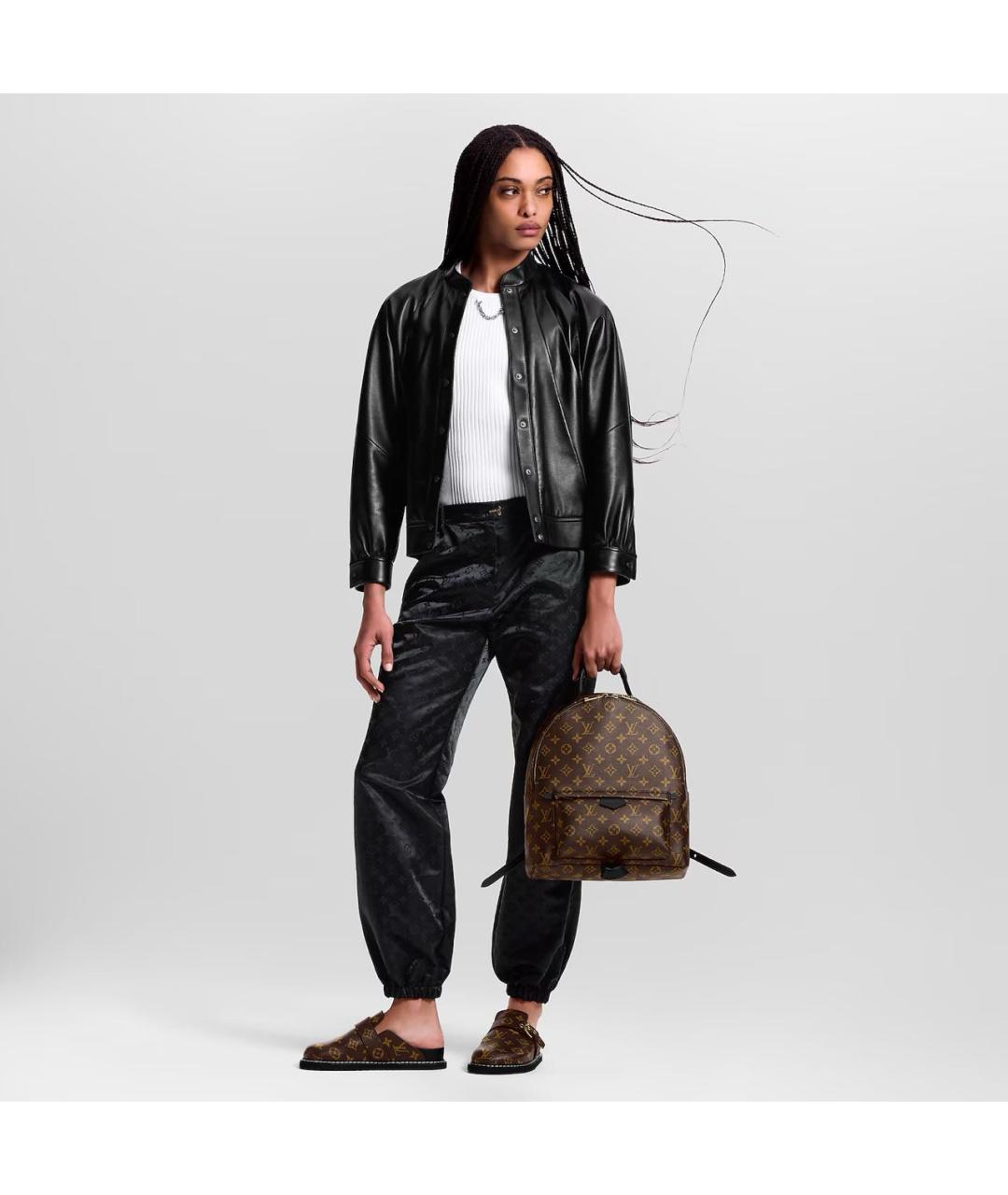 LOUIS VUITTON Коричневый рюкзак, фото 2