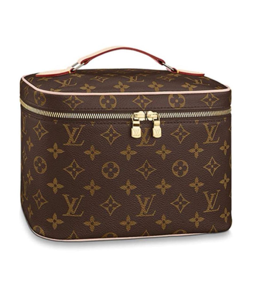 LOUIS VUITTON Коричневая косметичка, фото 1