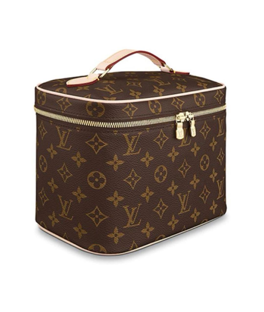 LOUIS VUITTON Коричневая косметичка, фото 2