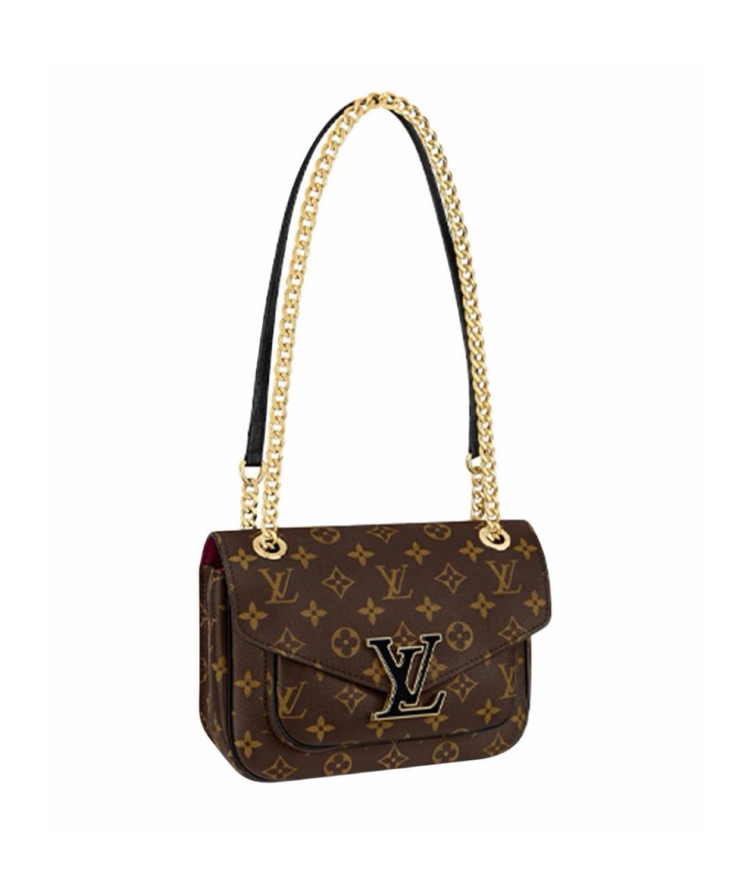 LOUIS VUITTON Коричневая сумка через плечо, фото 1