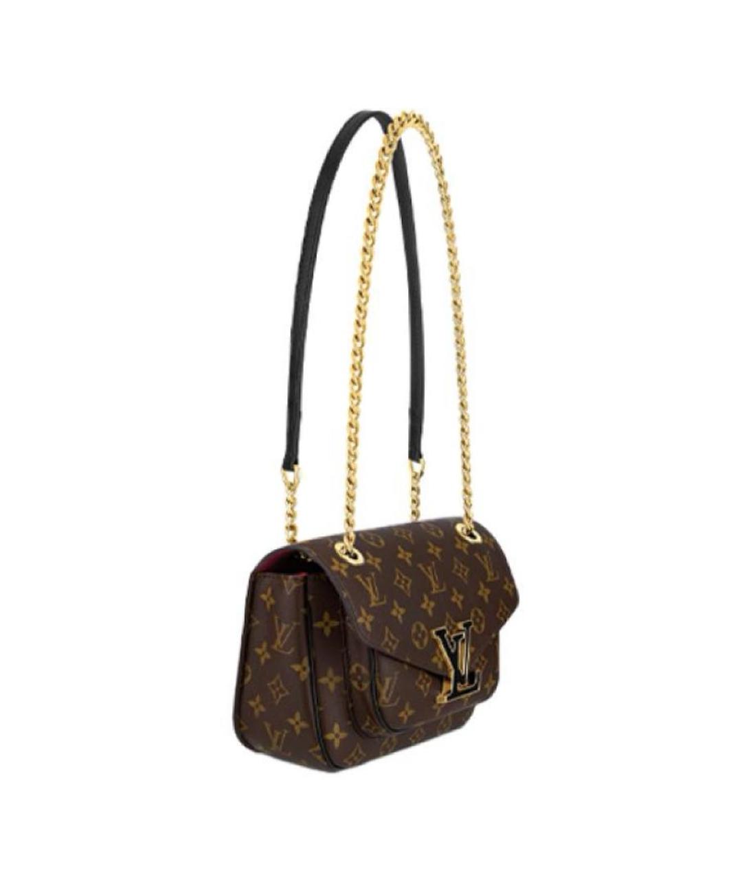 LOUIS VUITTON Коричневая сумка через плечо, фото 3