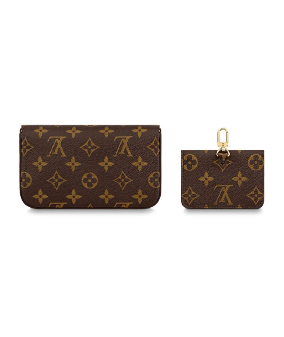LOUIS VUITTON Коричневая сумка через плечо, фото 4