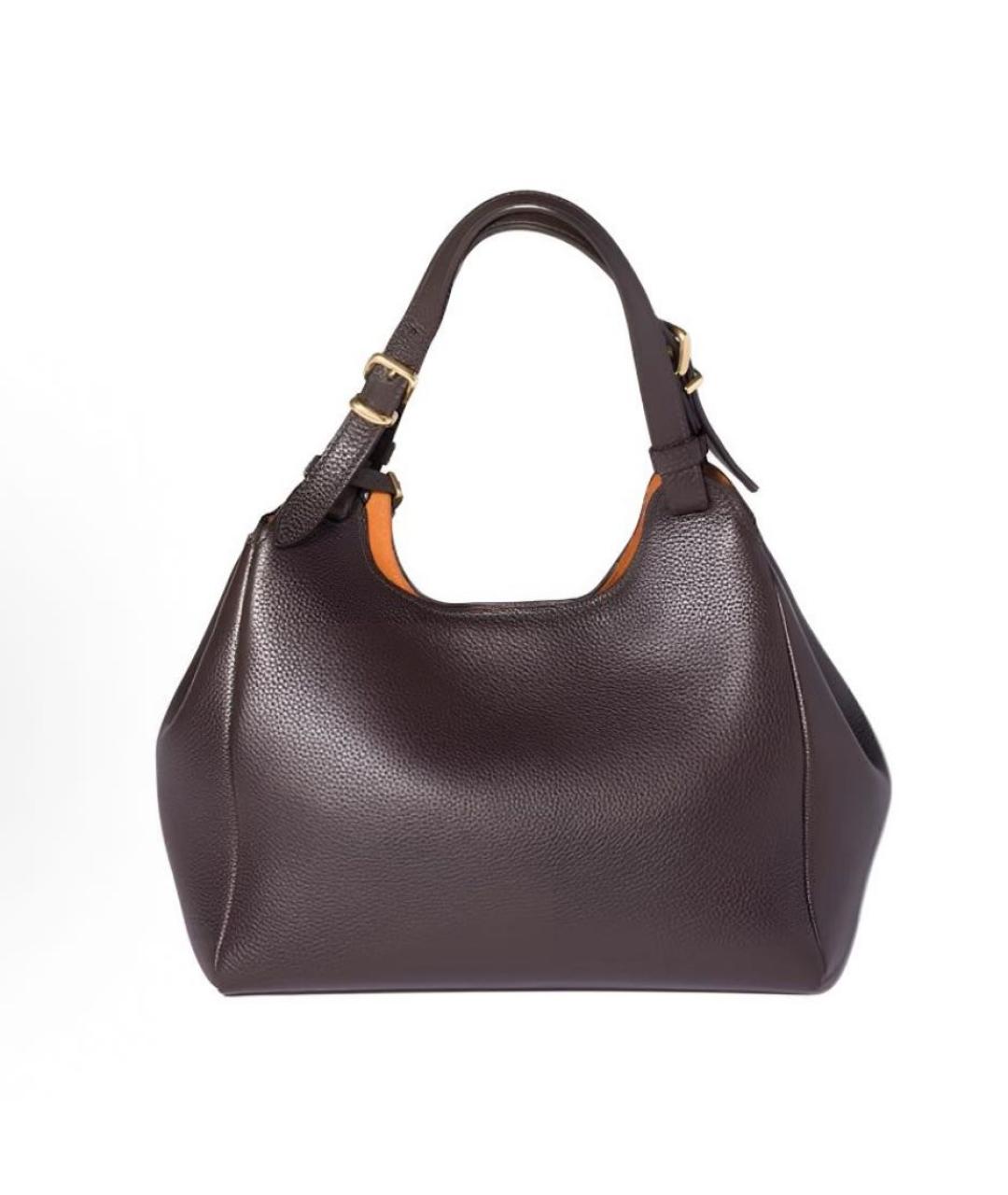 MIU MIU Коричневая кожаная сумка тоут, фото 3