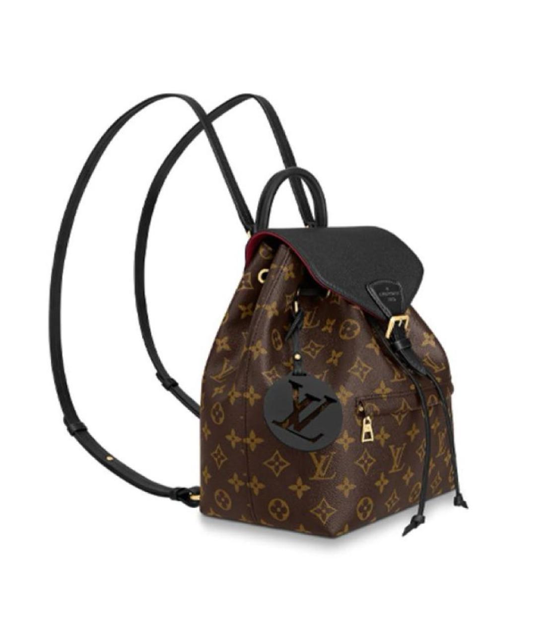 LOUIS VUITTON Коричневый рюкзак, фото 3