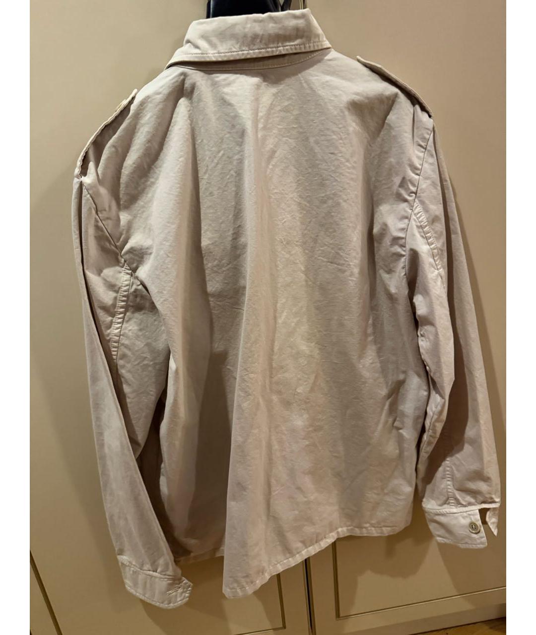 ASPESI Бежевая хлопковая кэжуал рубашка, фото 2