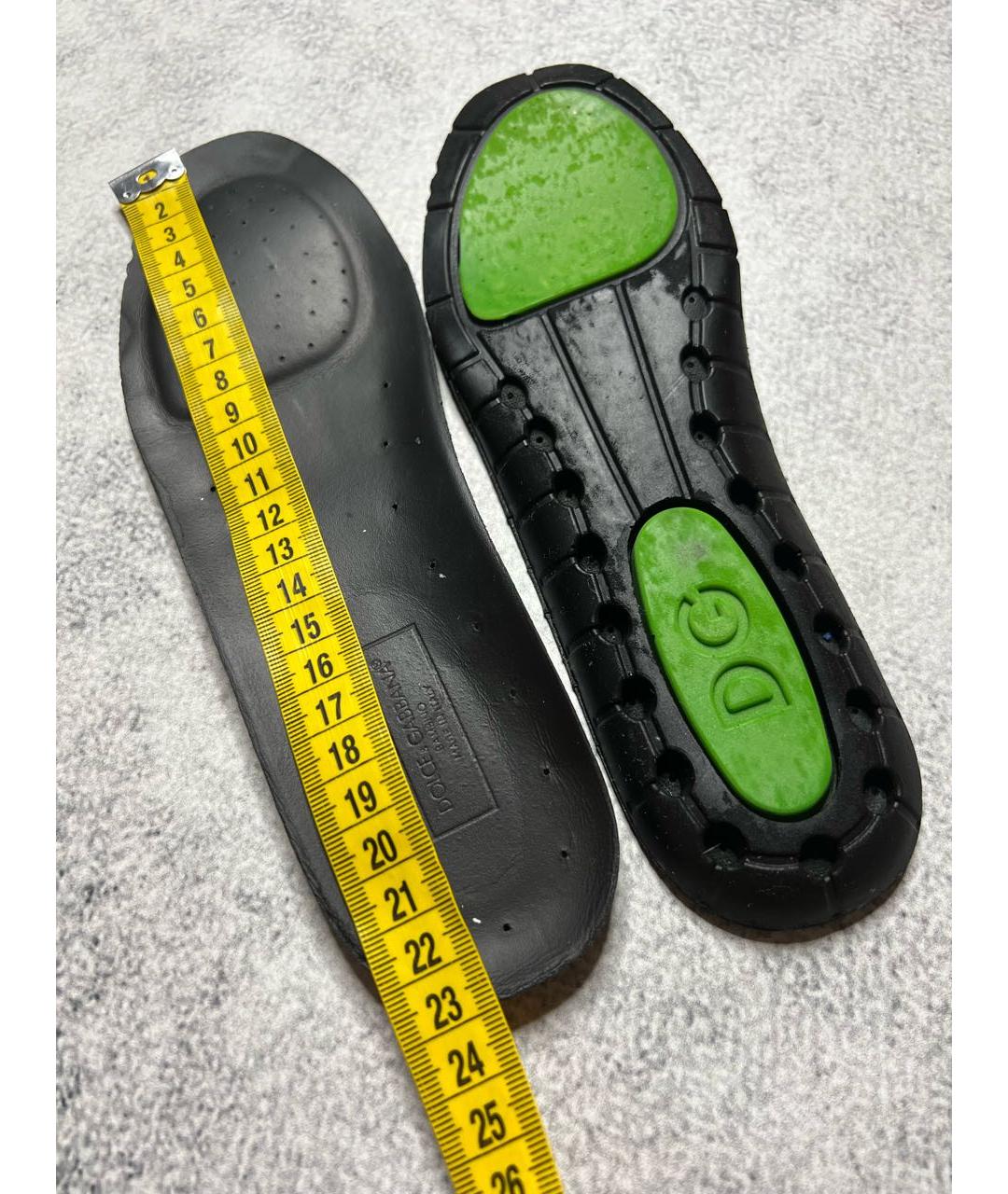 DOLCE&GABBANA Розовые текстильные кроссовки, фото 8