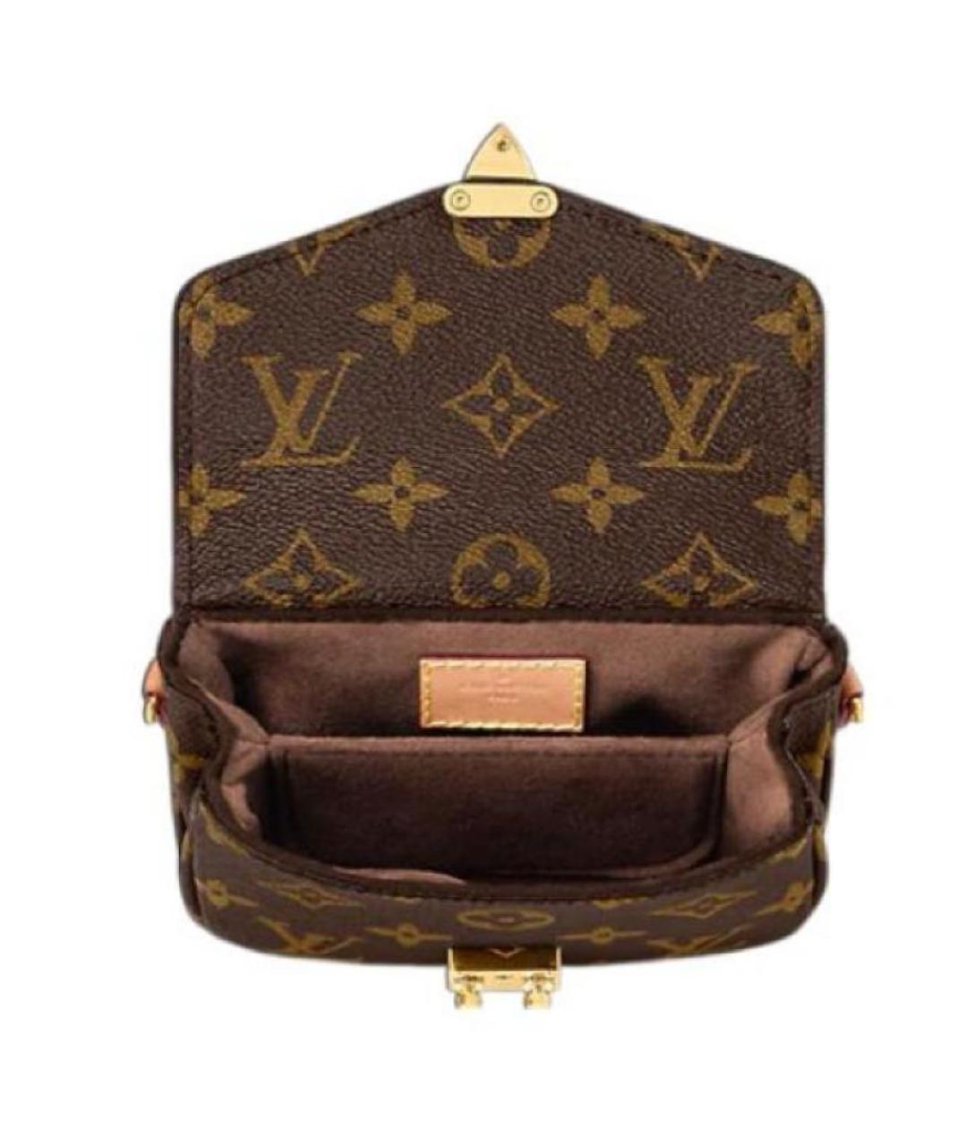 LOUIS VUITTON Коричневая сумка через плечо, фото 6