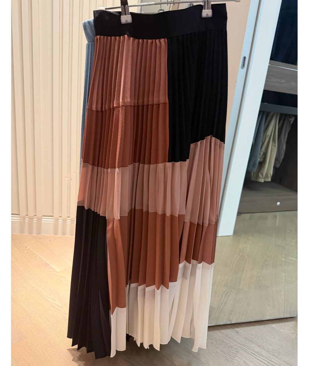 NUDE Мульти шифоновая юбка миди, фото 5