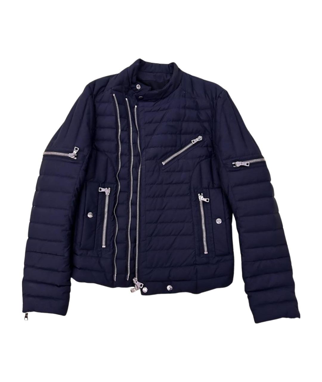 BALMAIN Черная хлопковая куртка, фото 1