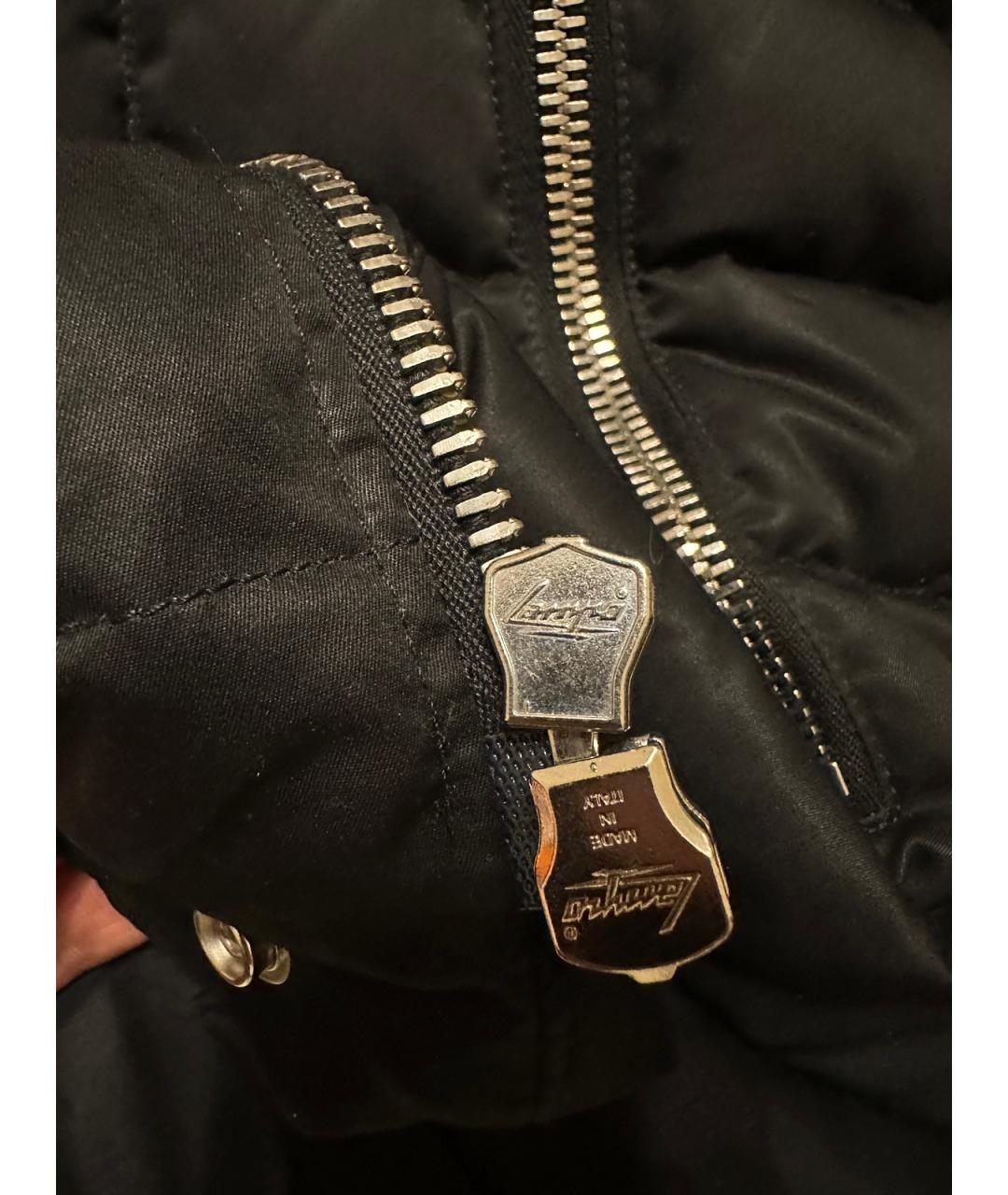 BALMAIN Черный хлопковый пуховик, фото 8