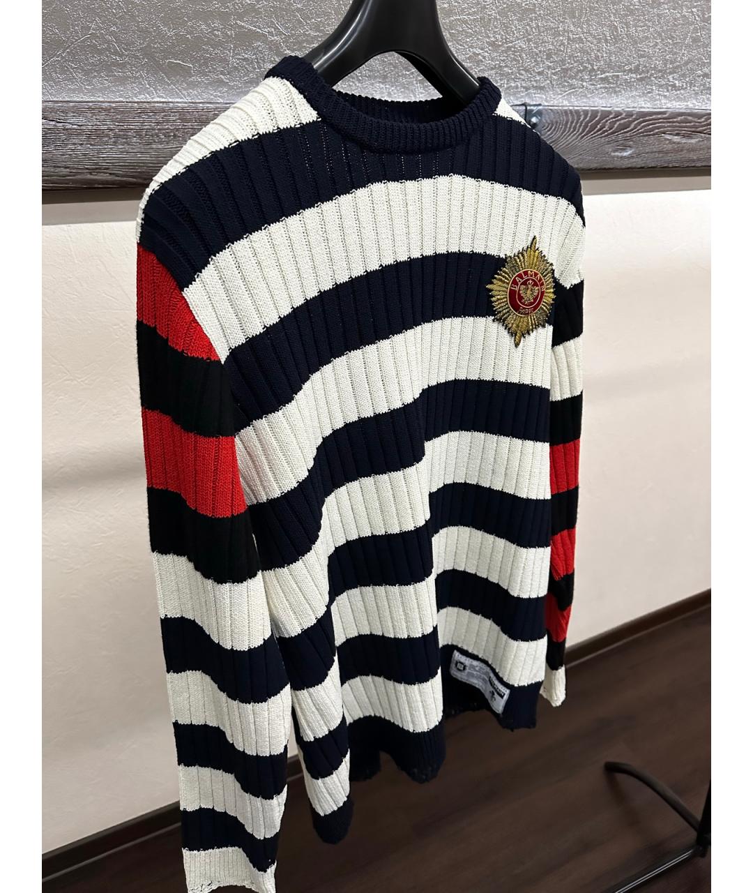 BALMAIN Мульти шерстяной джемпер / свитер, фото 2