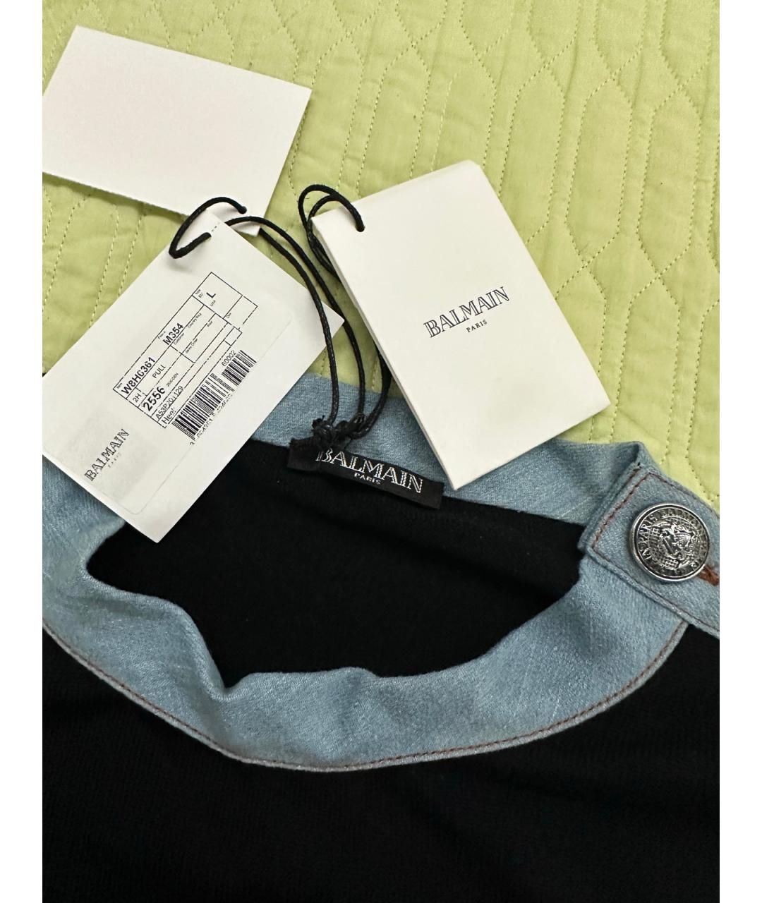 BALMAIN Мульти шерстяной джемпер / свитер, фото 8