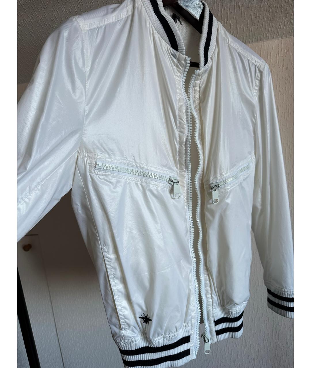 DIOR HOMME Белая полиамидовая куртка, фото 3